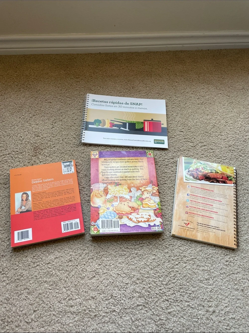 Assorted Cookbook Collection